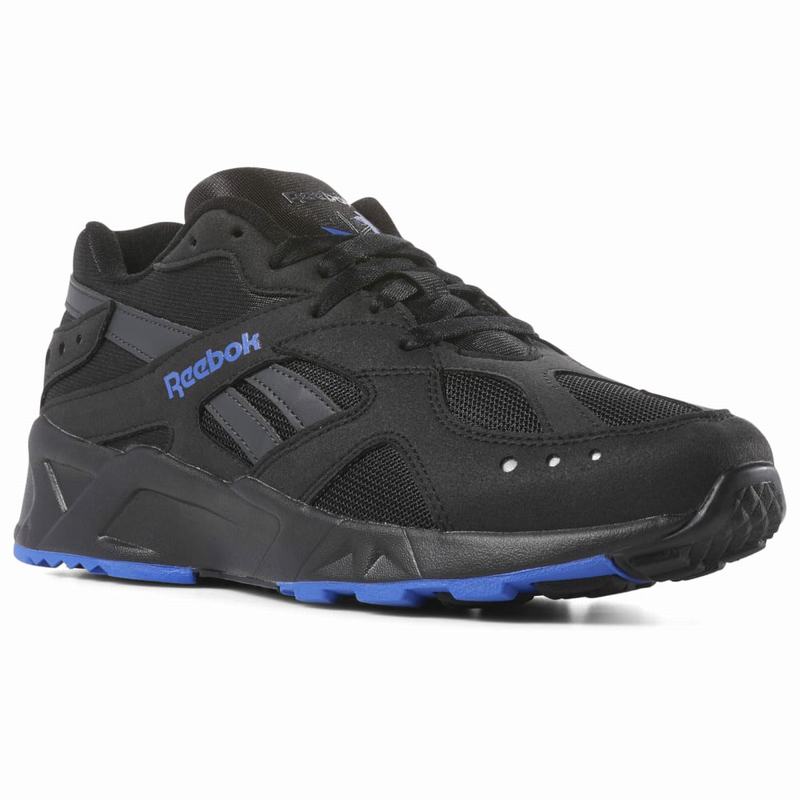 Reebok Aztrek Tenisky Damske - Čierne/Biele/Modre KR2865YH